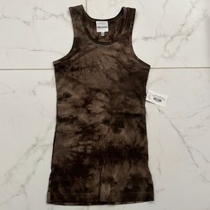 New with tags tie-dyed tank